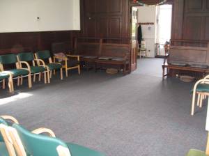 Empty Meeting Hall